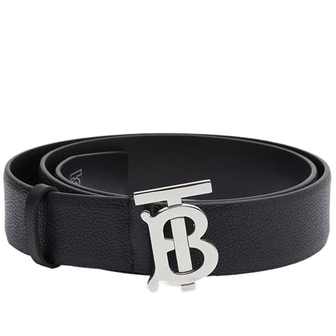 tb belt burberry|Burberry belt with horse buckle.